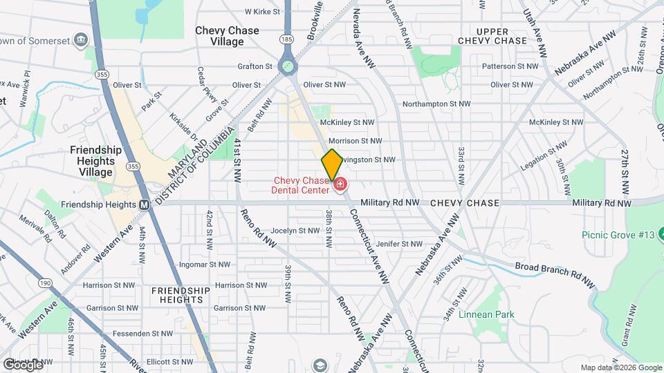 5410 Connecticut Ave Mapa y Detalles de la Ubicación