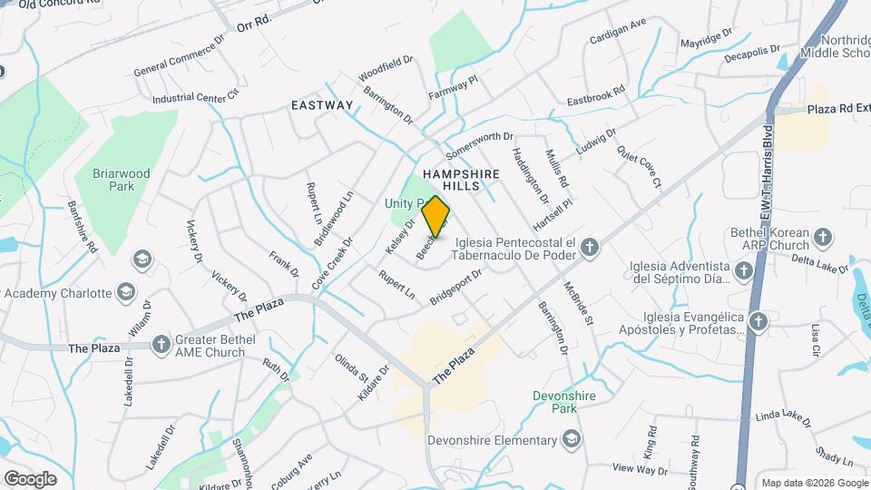 6334 Beecher Dr Map and Location Details