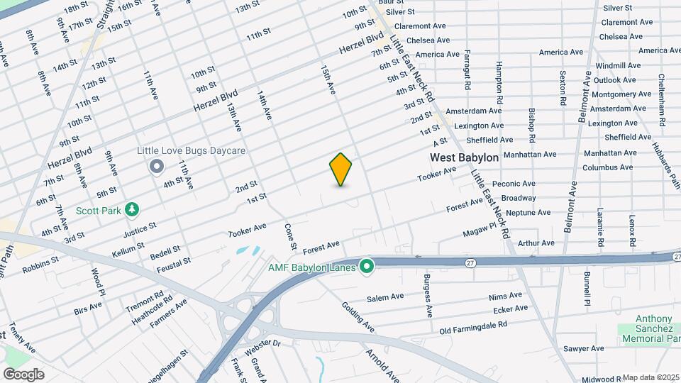 930 Tooker Ave Map and Location Details