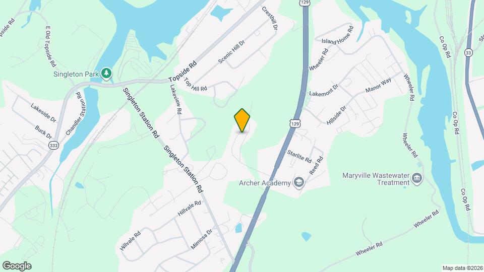 1123 Law Rd, Unit D Map and Location Details