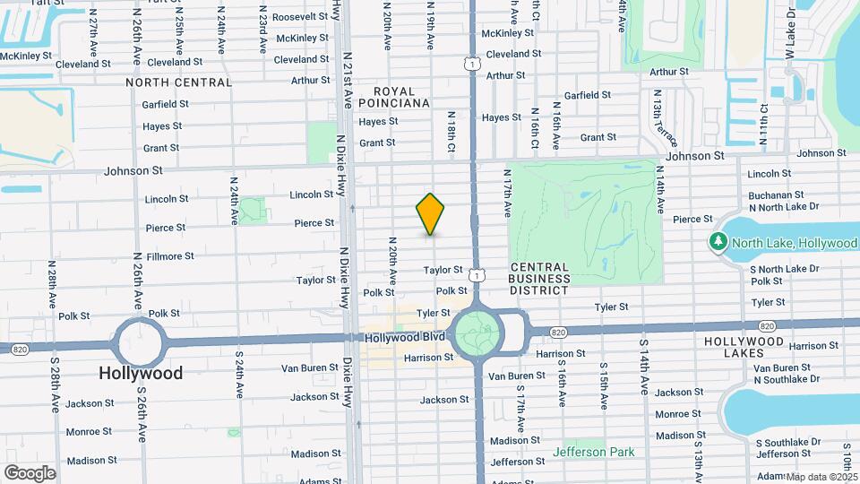 1901 Fillmore St Map and Location Details