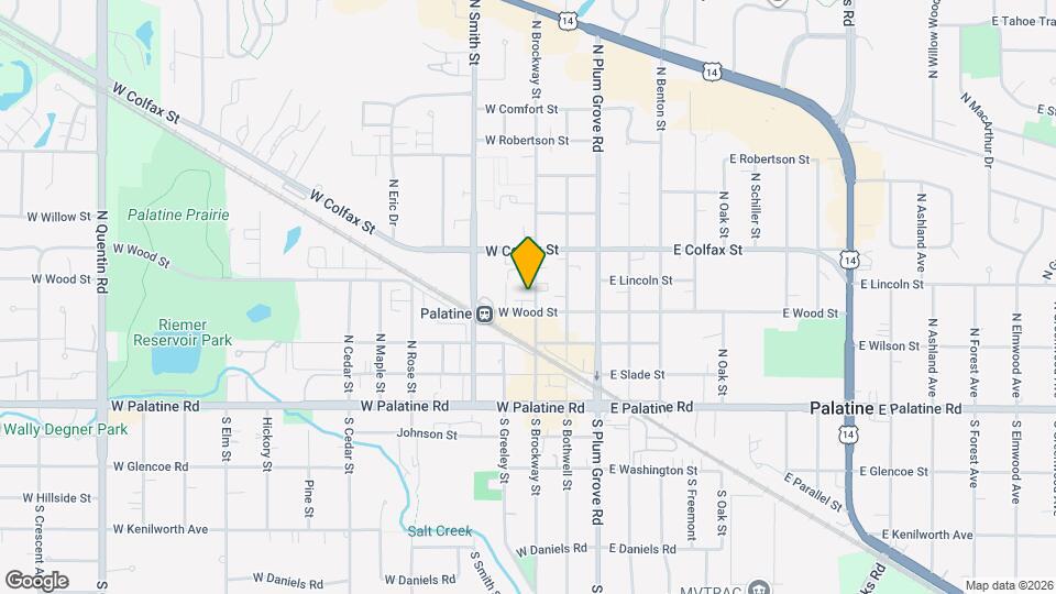 146 N Brockway St Map and Location Details