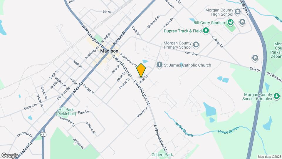 475 Vine St Map and Location Details