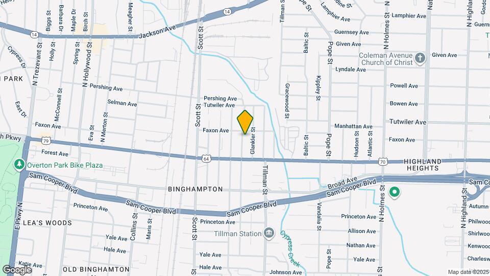 682 Lipford St Map and Location Details