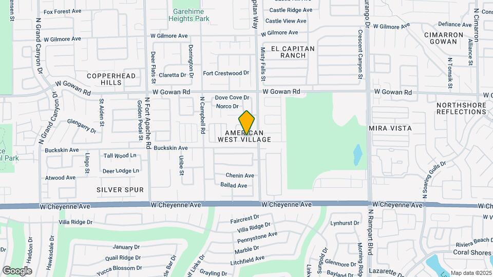 8824 Cornwall Glen Ave Map and Location Details