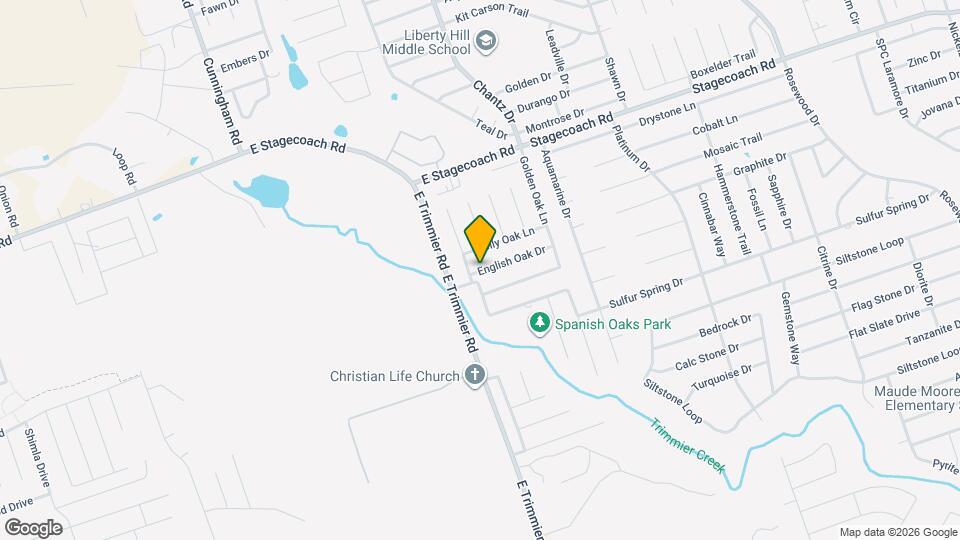 5302 Holly Oak Ln Map and Location Details