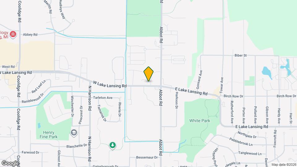 180 W Lake Lansing Rd, Unit Lake Lansing Rd Map and Location Details