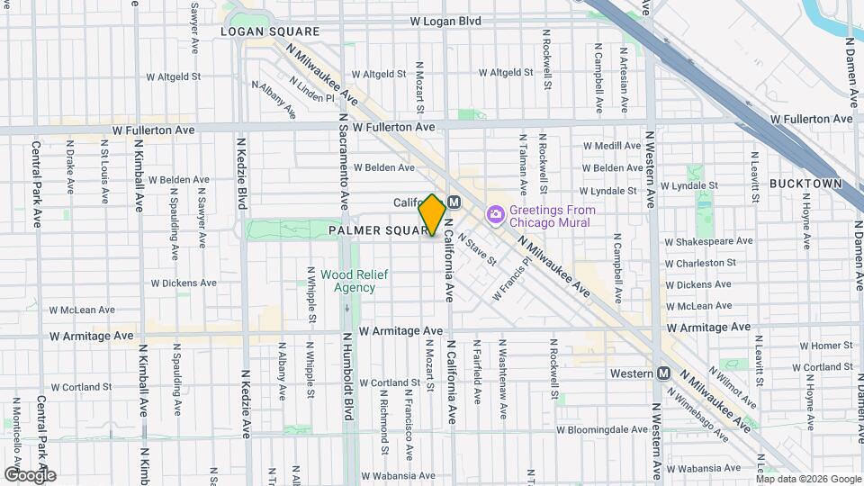 2819 W Shakespeare Ave, Unit 2F Mapa y Detalles de la Ubicación