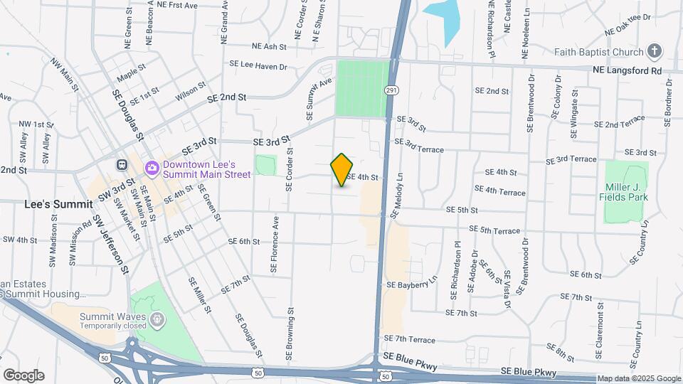 602 SE 4th Terrace Map and Location Details