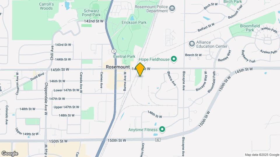 Rosewood Crossing Map and Location Details