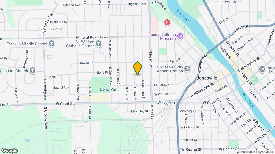 224 N Palm St Mapa y Detalles de la Ubicación