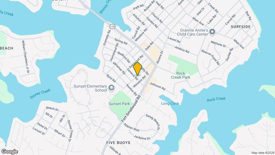 119 Cloverhill Rd Mapa y Detalles de la Ubicación