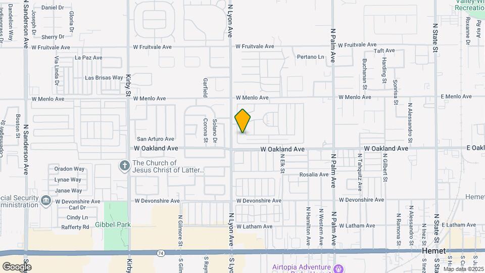 543 La Cresta Dr Map and Location Details