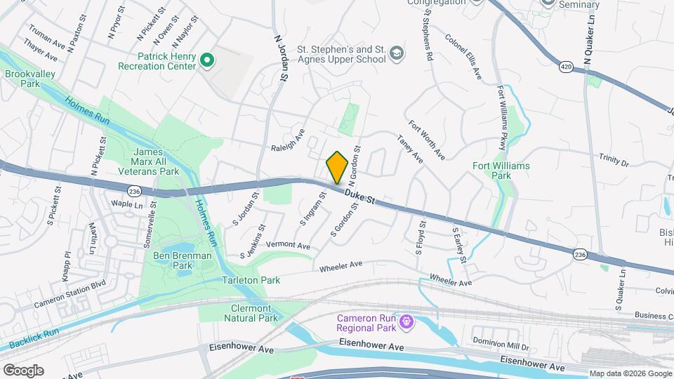 KSI Management Map and Location Details