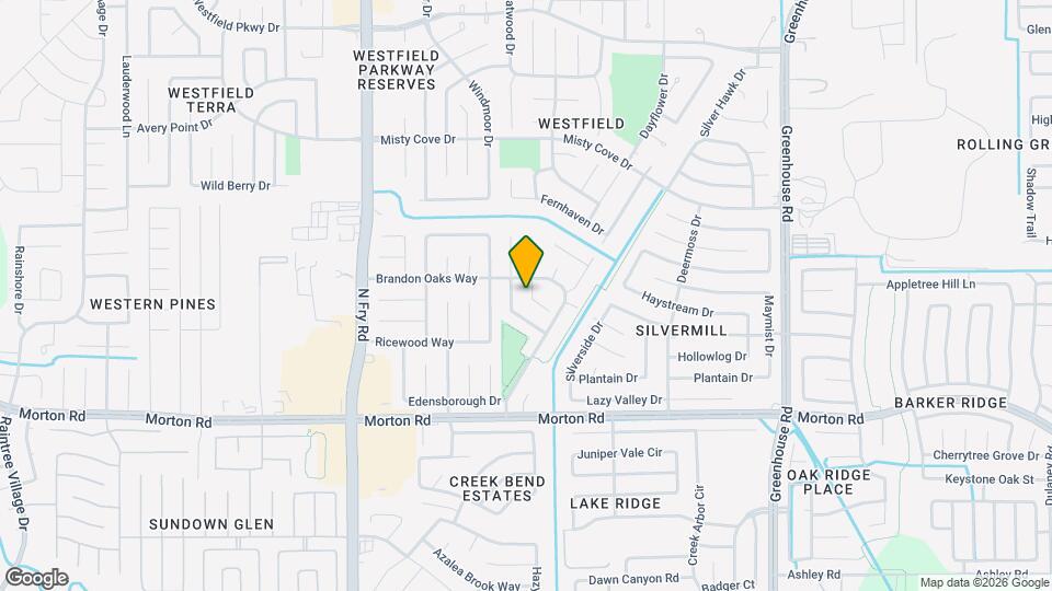 3215 Painted Meadow Cir Map and Location Details