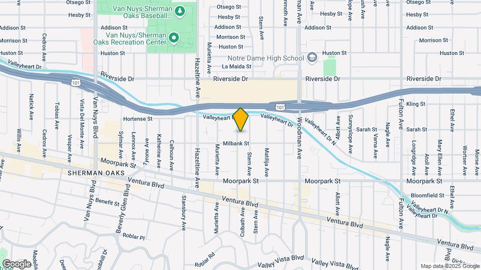 4520 Colbath Ave Map and Location Details