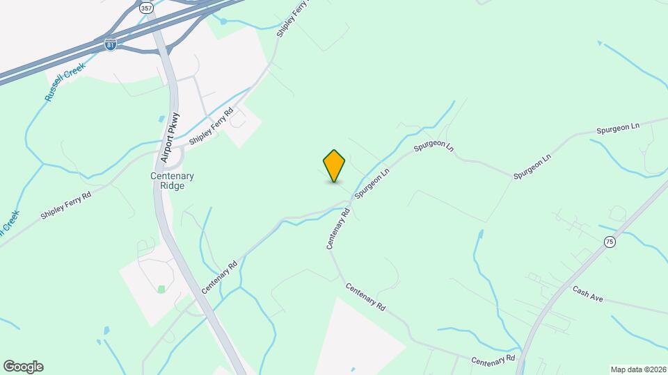 233 Flat Creek Ln Map and Location Details