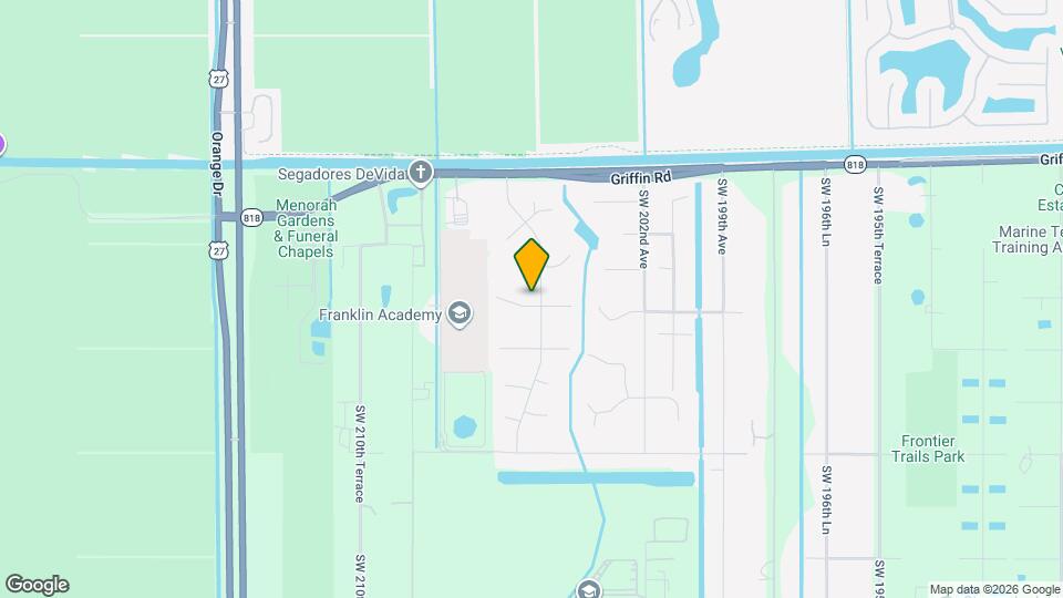 20501 SW 50th Pl Map and Location Details