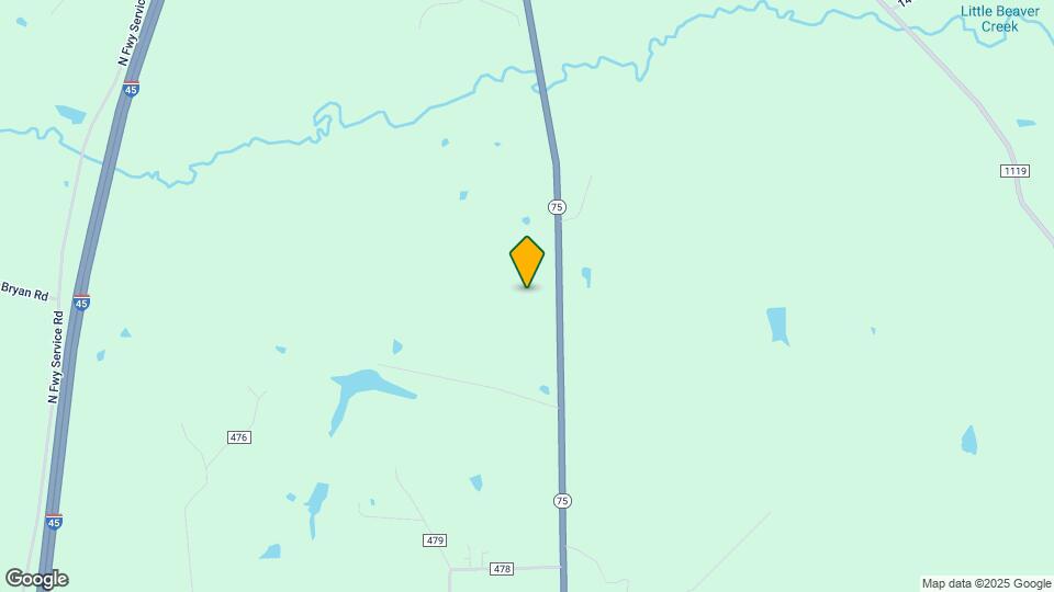 1832 State Highway 75 S Mapa y Detalles de la Ubicación