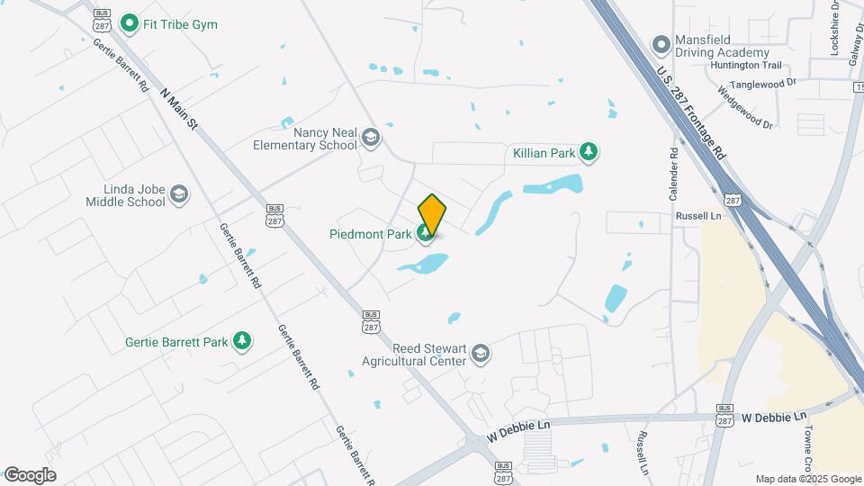 1304 Piedmont Dr Map and Location Details