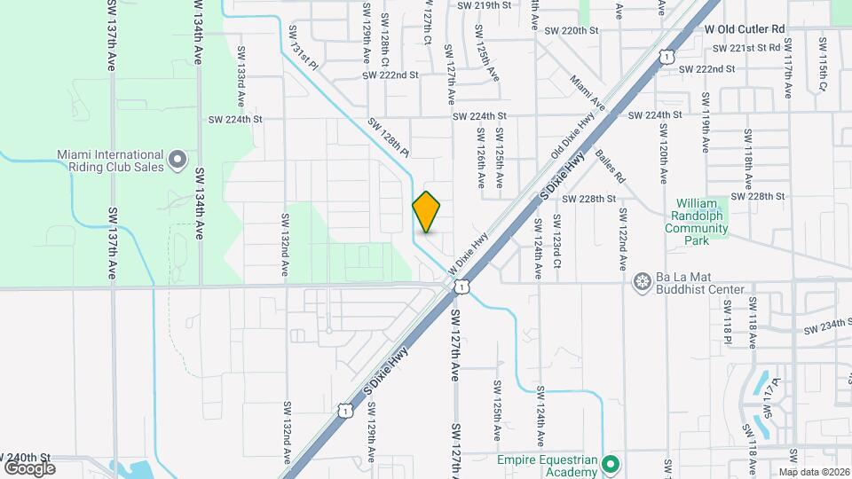 12767 SW 230th St Map and Location Details