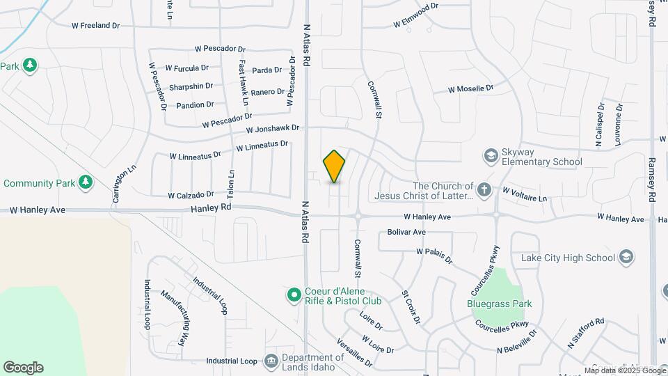 6529 N Descartes Dr Map and Location Details