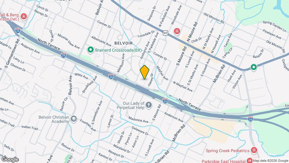 105 Orgain Dr Map and Location Details