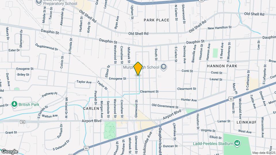 2054 Emogene St Mapa y Detalles de la Ubicación