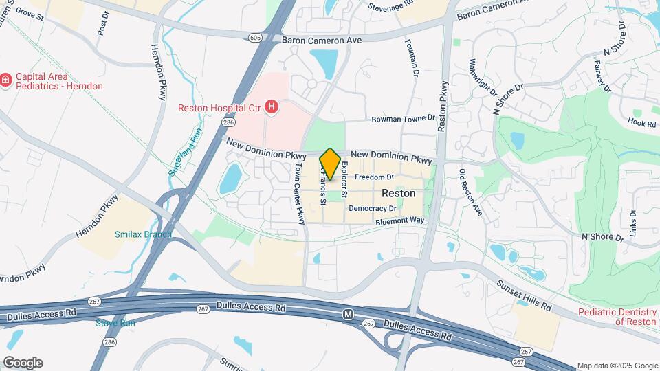 Midtown Reston Town Center Map and Location Details