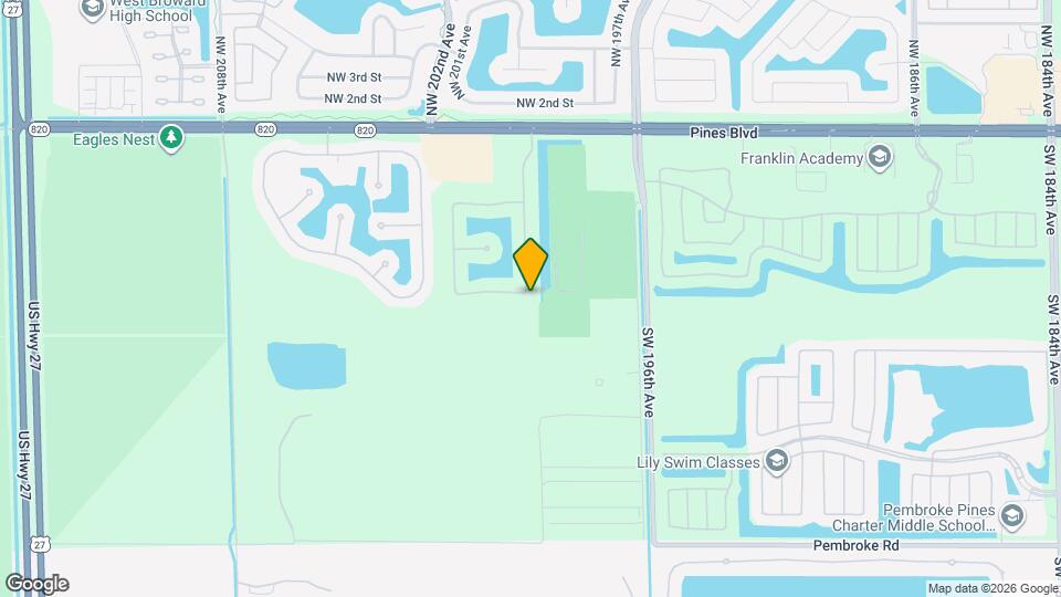 19820 SW 7th Pl Mapa y Detalles de la Ubicación