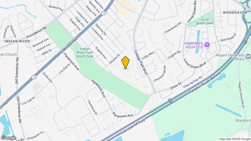 1229 Parkley Dr Map and Location Details