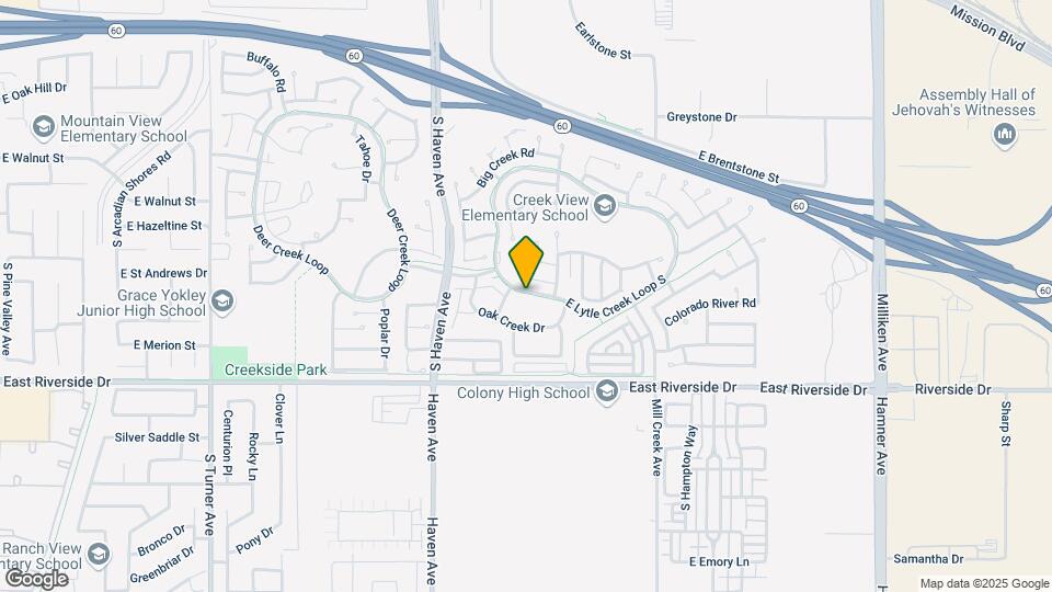 3642 Lytle Creek Loop Map and Location Details