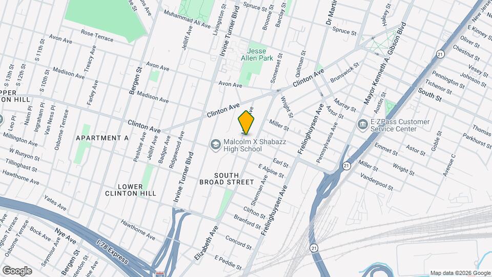 66 Milford Ave Map and Location Details