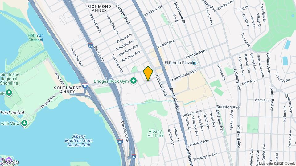 5810 San Diego St Map and Location Details