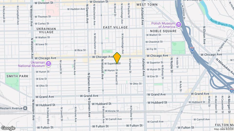 1759 W Superior St, Unit 2 Map and Location Details