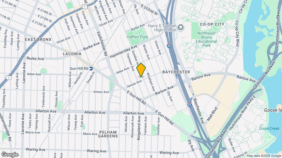 2909 Gunther Ave Map and Location Details