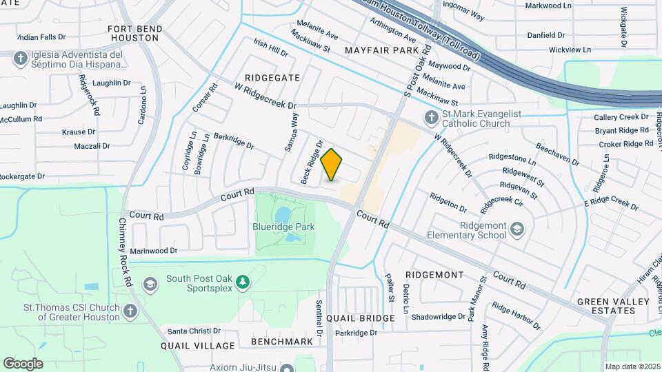 5622 Lycomb Dr Map and Location Details