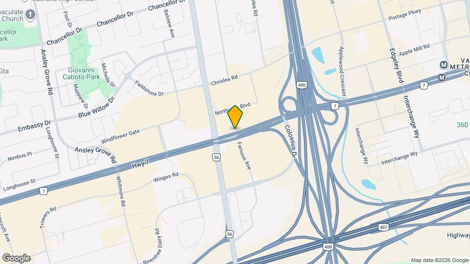 2916 Hwy 7 W Map and Location Details