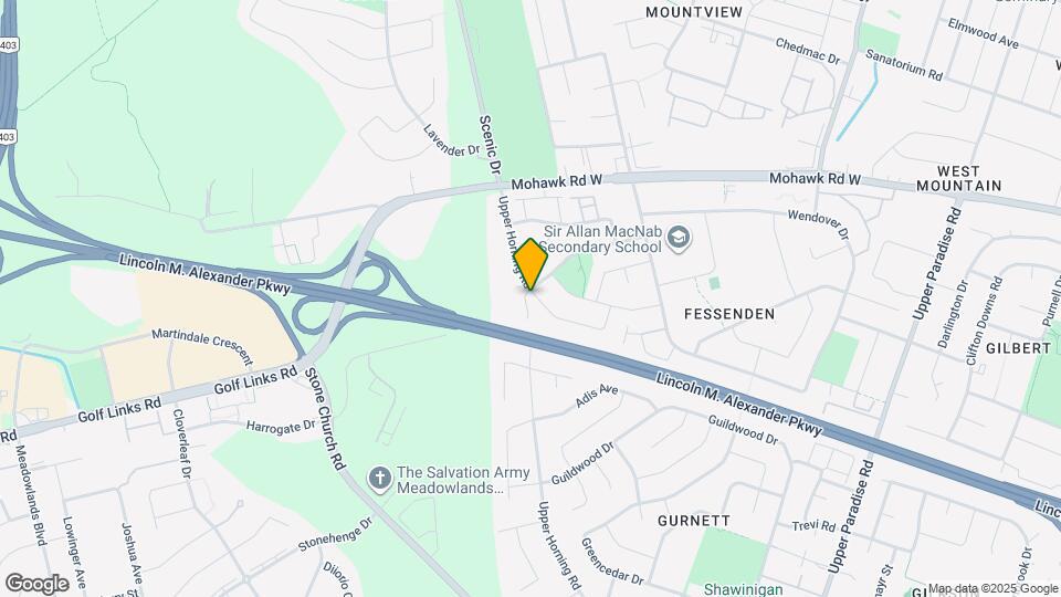 107 Horning Dr Map and Location Details