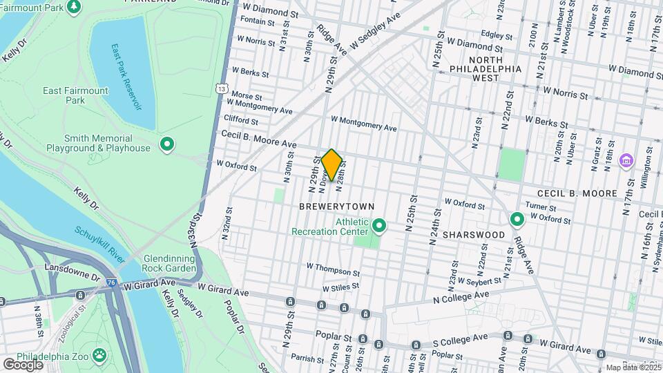 1549 N Newkirk St Map and Location Details