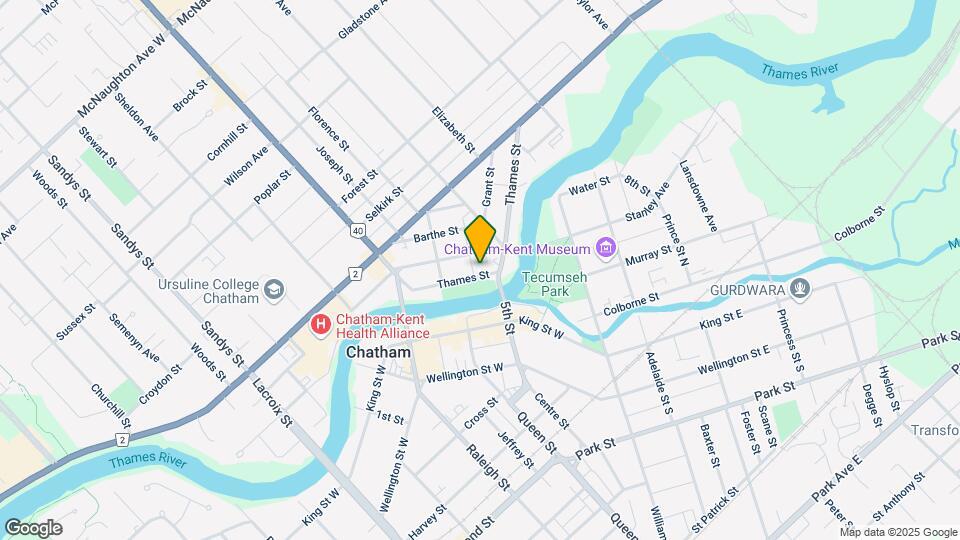 67 Thames St Map and Location Details