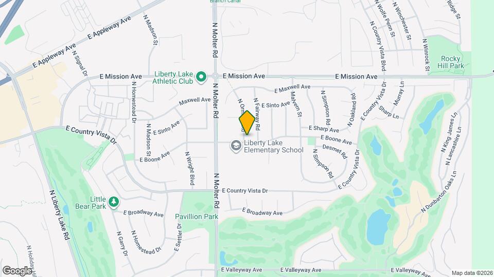 1204 N Ormond Rd Map and Location Details