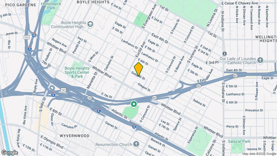 3048 Guirado St Map and Location Details