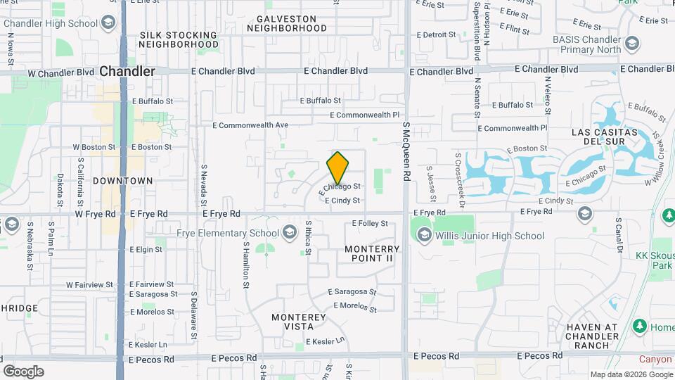 811 E Chicago St Map and Location Details