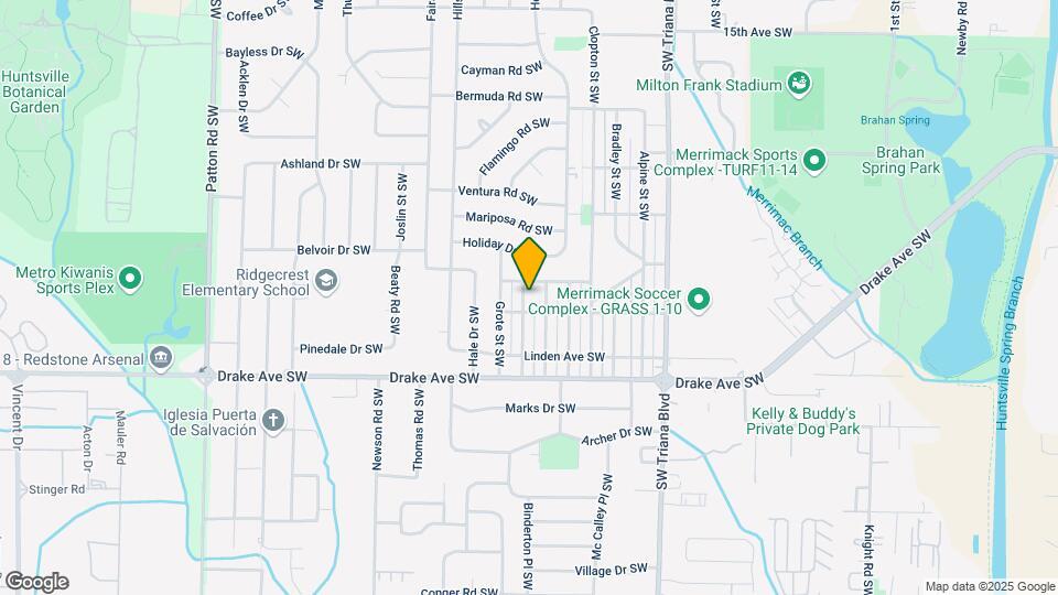 3505 Fairview St SW Map and Location Details