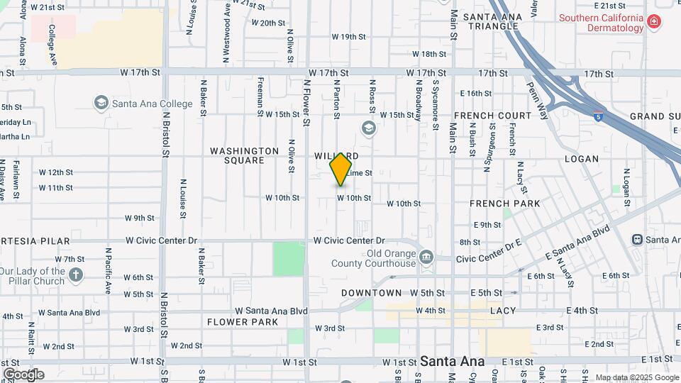 1009 N Parton St Map and Location Details