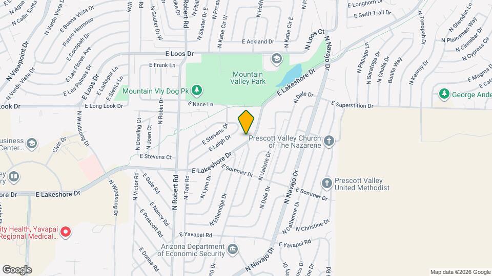 8536 E Lakeshore Dr Map and Location Details