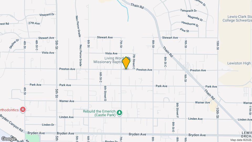 708 Preston Ave Mapa y Detalles de la Ubicación