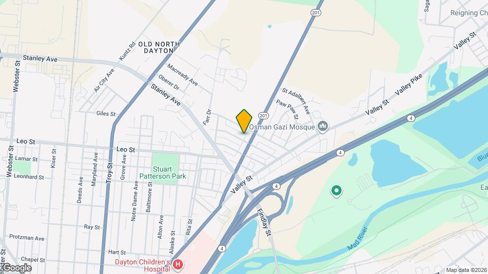 2085 Bellefontaine Ave Map and Location Details