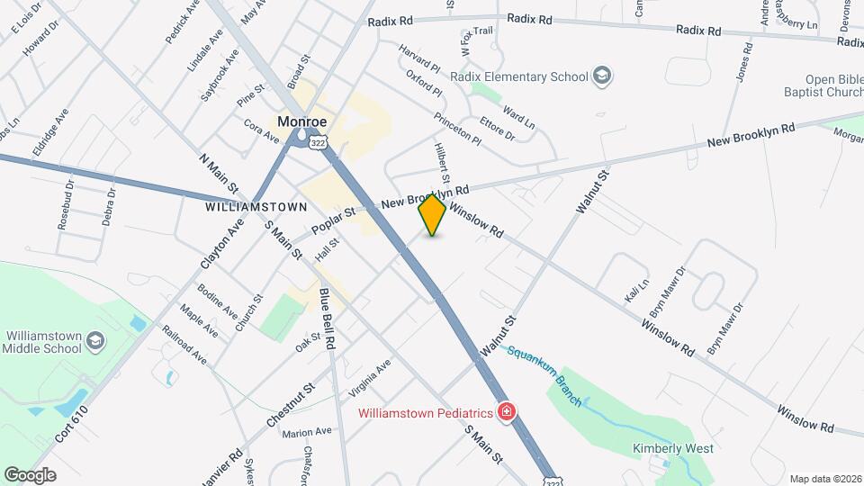 228 Washington Ave Map and Location Details